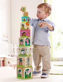 Haba Stacking Cubes on the Farm 005879