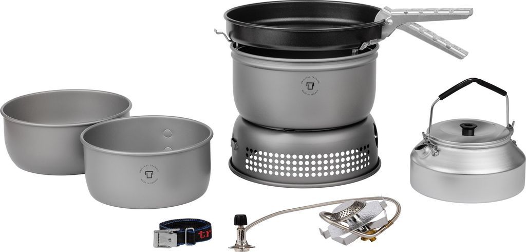 stormkøkken – trangia 25-6 – ul – gasbrænder og nonstick – 3-4 personer