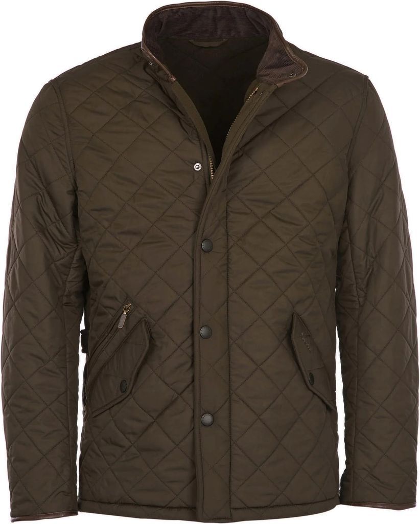 Barbour Powell foret jakke oliven Mørkegrøn Grøn måle M