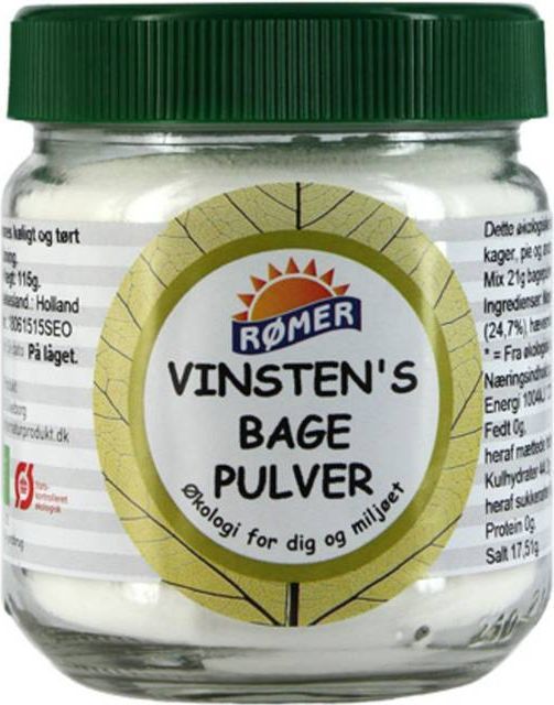 Bagepulver Vinsten Økologisk - 115 gram - Rømer