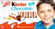 kinder chocolate, 4 x 100g