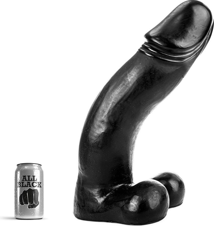 All Black 22 - Mycket Stor Dildo