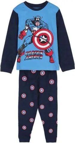 Marvel Avengers Pyjamas Captain America str. 3-7 år