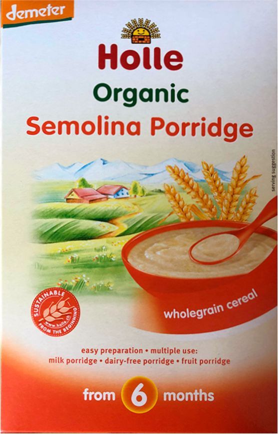 Holle Semolina Baby Porridge 250g