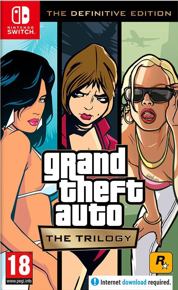 grand theft auto: the trilogy (the definitive edition) - nintendo switch - action