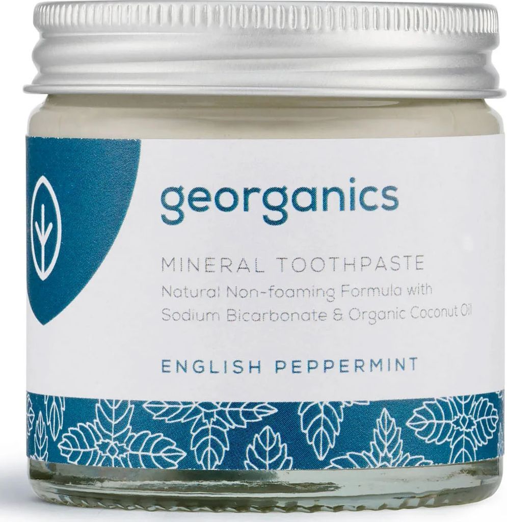Georganics Mineral Toothpaste English Peppermint 60ml