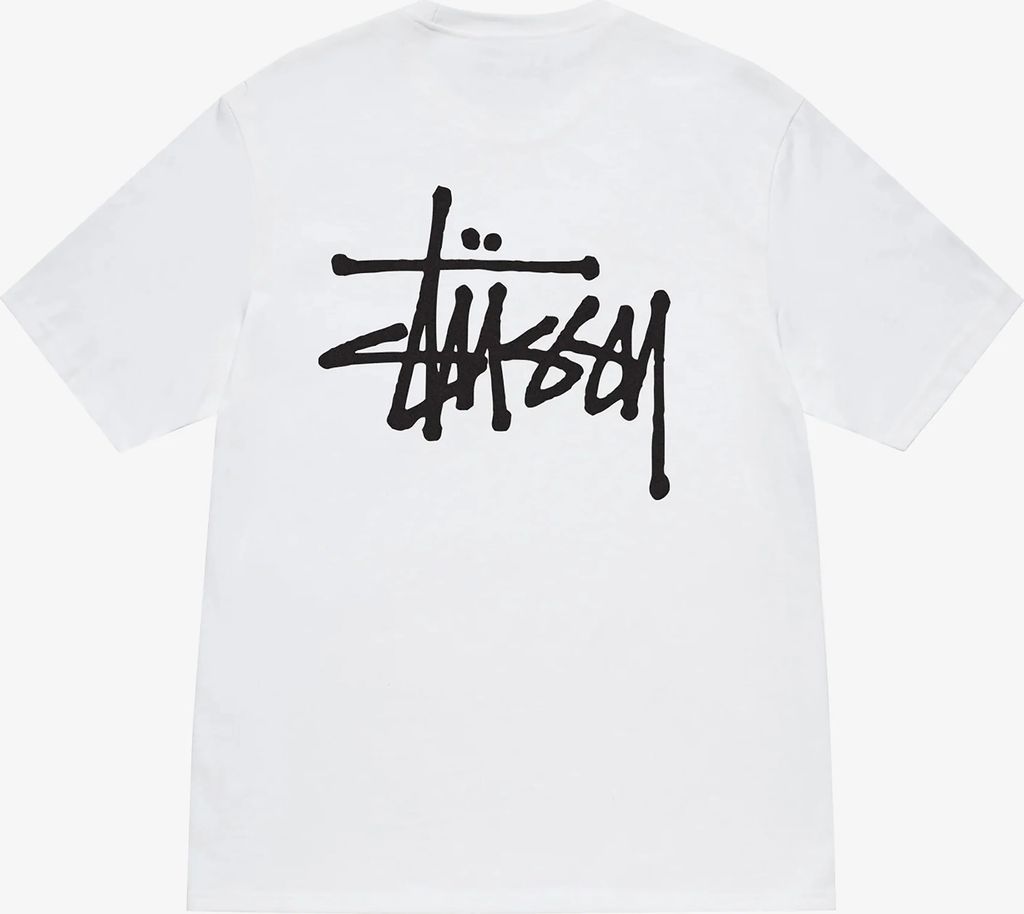 basic stüssy tee