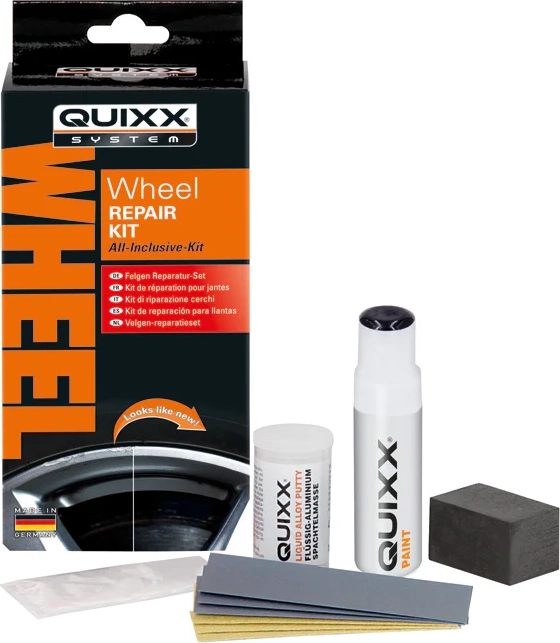 quixx wheel repair kit - black