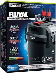 FLUVAL 207 780 ltr./t. 10 watt. 60-220 L
