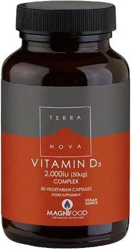 - VeganskTerranova D3 vitamin 2000 IU