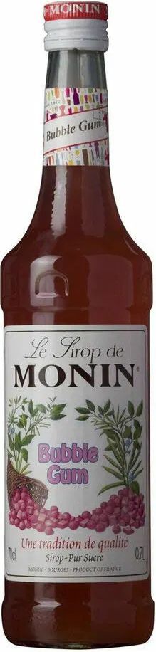 monin sirup bubble gum fl 70