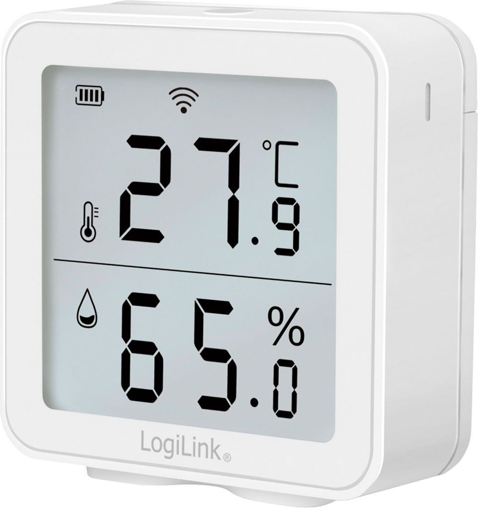 Wi-Fi temperatur- og fugtighedssensor, Tuya-kompatibel