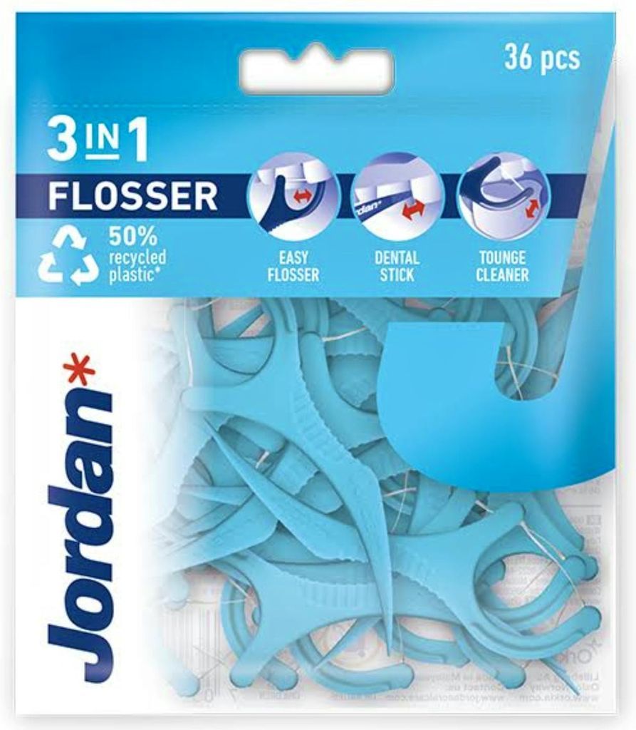 Jordan 3-in-1 Flosser 36pcs