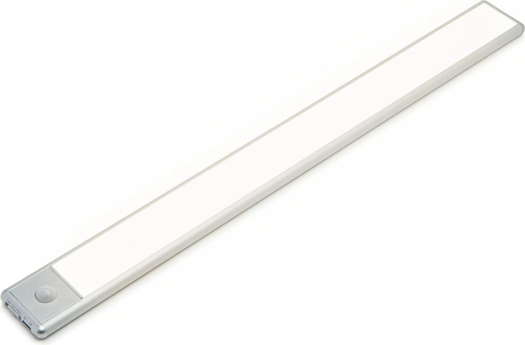 luxorparts genopladelig magnetisk led-lysrampe - 40 cm