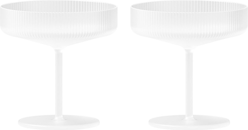 ripple champagneglas 2-pakklar