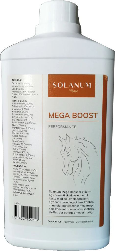 Solanum Mega Boost - Præstation.