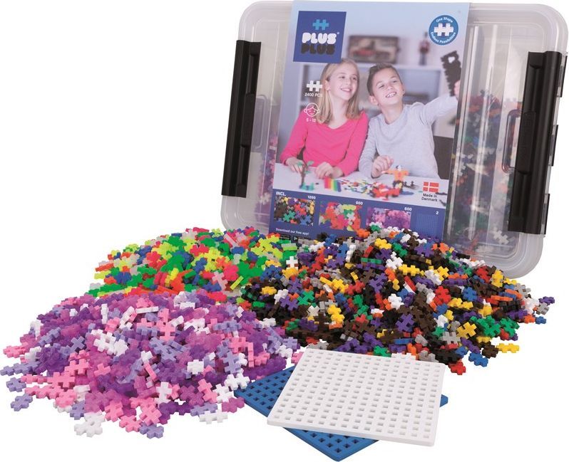 plus-plus storage box mix / 2400 pcs