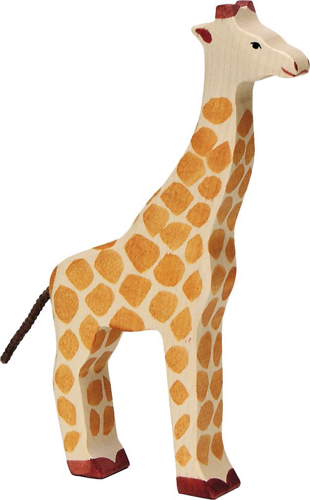 Holztiger Giraffe