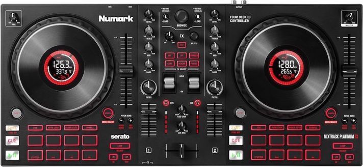 Numark Mixtrack Platinum FX - 4 kanals DJ Controller for Serato DJ