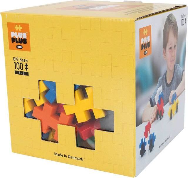 Plus-Plus | Plus-Plus Big Basic Mix / 100 Pcs | ONE SIZE