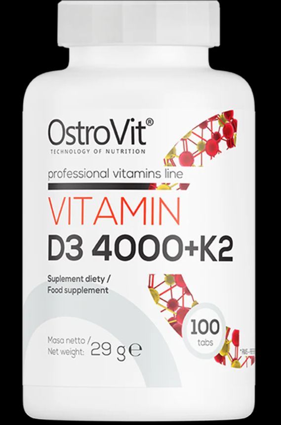 OstroVit Vitamin D3 4000 + K2