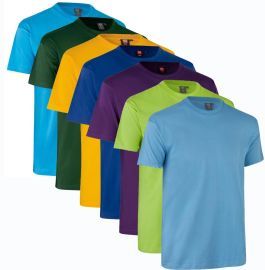id 2000 yes t-shirt med rund hals