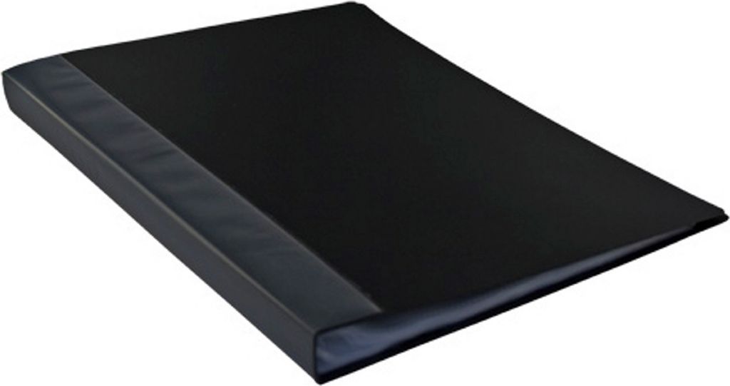 BNT demomappe m/20 lommer - A3, Sort