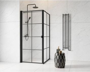 camargue brusedør stockholm sort 193x96-97,5 cm