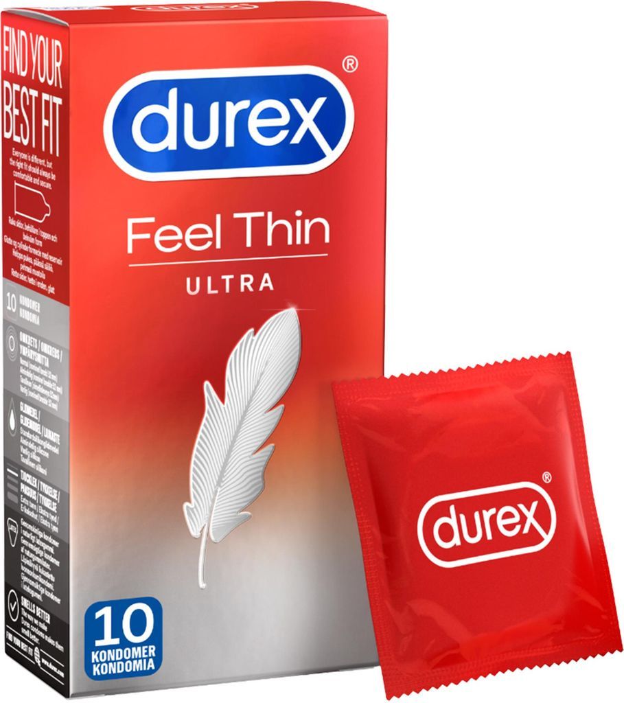 Durex Featherlite Ultra Kondomer Big Pack (30 stk)