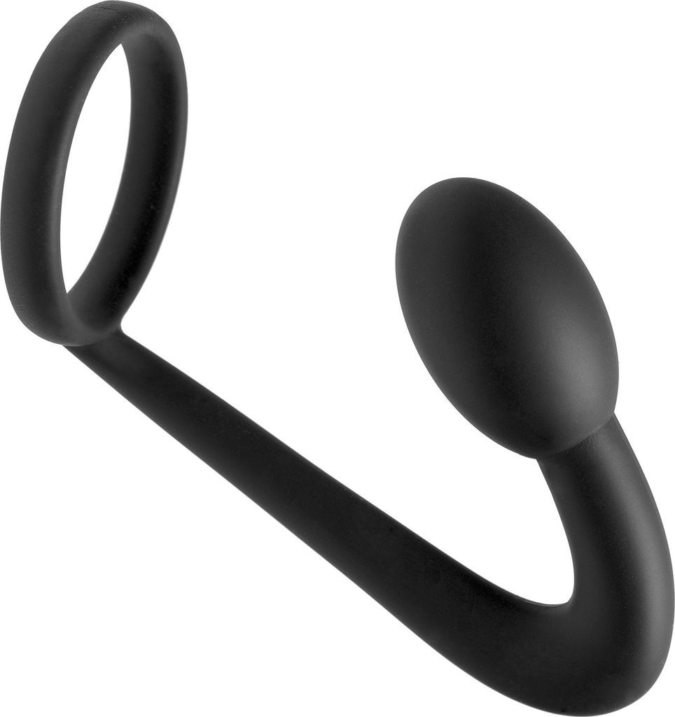 Master Series Prostatic Play Explorer silikone penisring og prostata plug