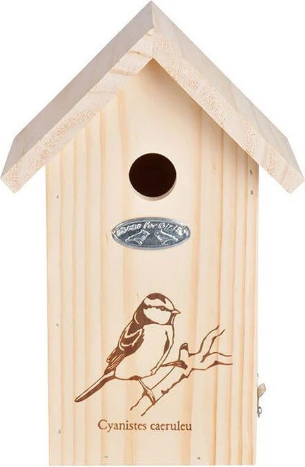 garden life - redekasse til blåmejse i natur h26 cm