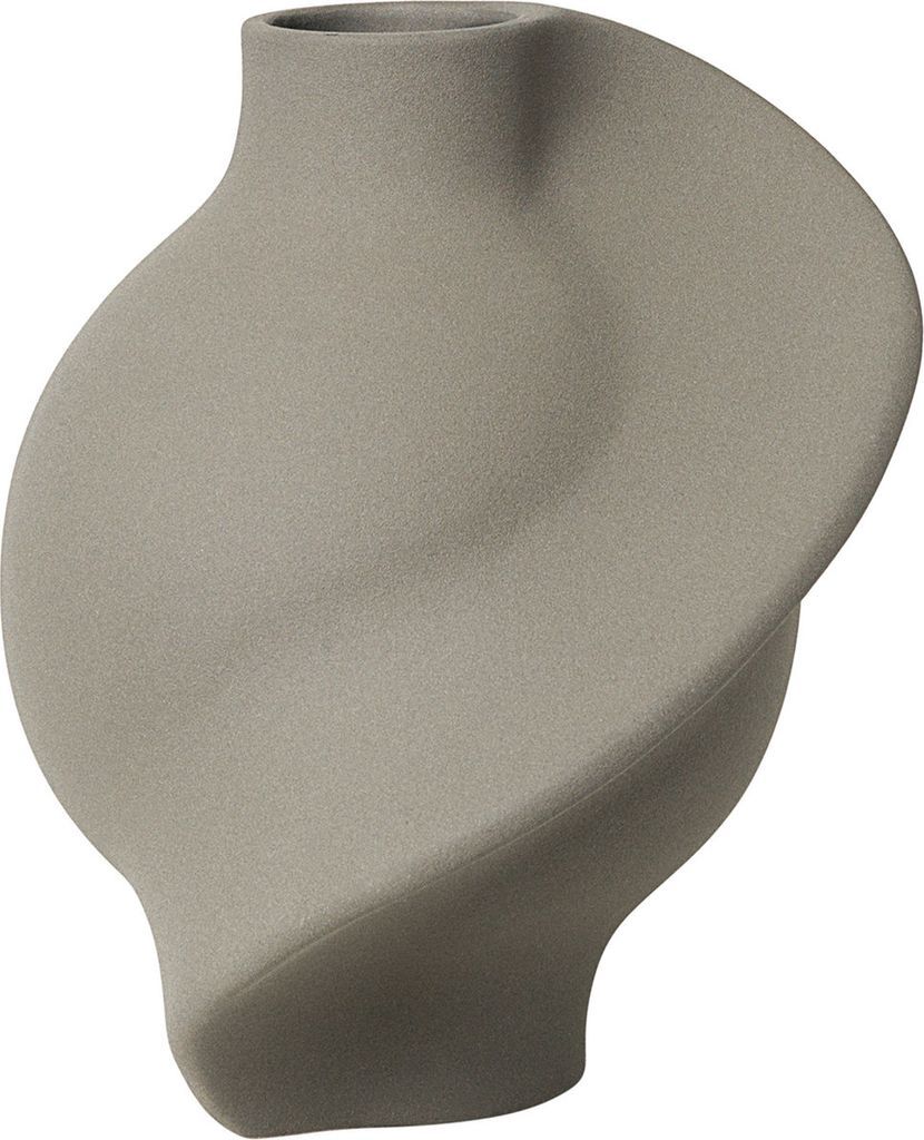 Louise Roe Pirout 01 Raw White Vase 25cm