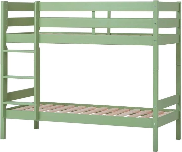 hoppekids eco comfort - køjeseng - flere størrelser - pale green