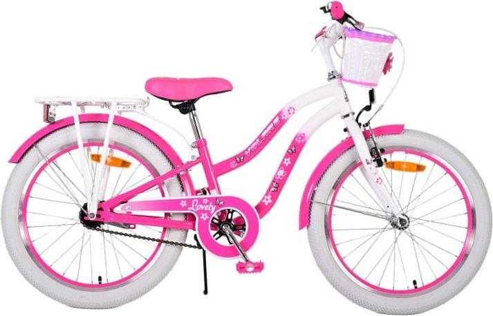 Volare Lovely Kinderfahrrad Mädchen 20 Zoll Rosa