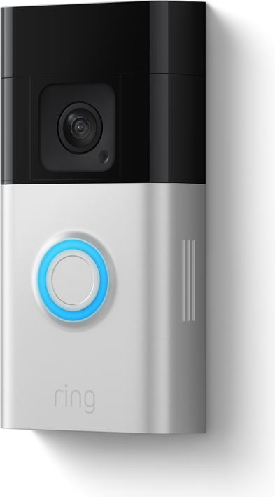 ring video-dørklokke plus med batteri