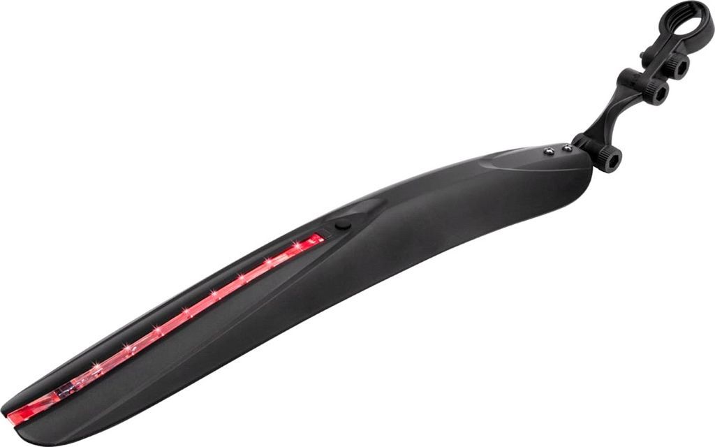 bagskærm med lys mtb 26"-29"
