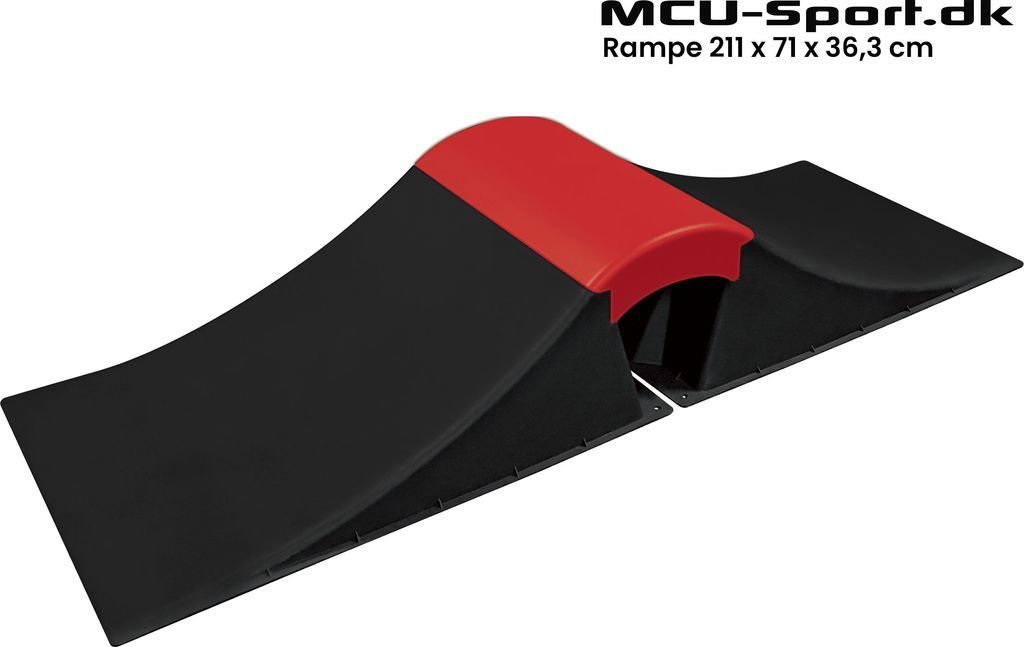 mcu-sport skate wave rampe sæt 211 x 71 x 36,3 cm