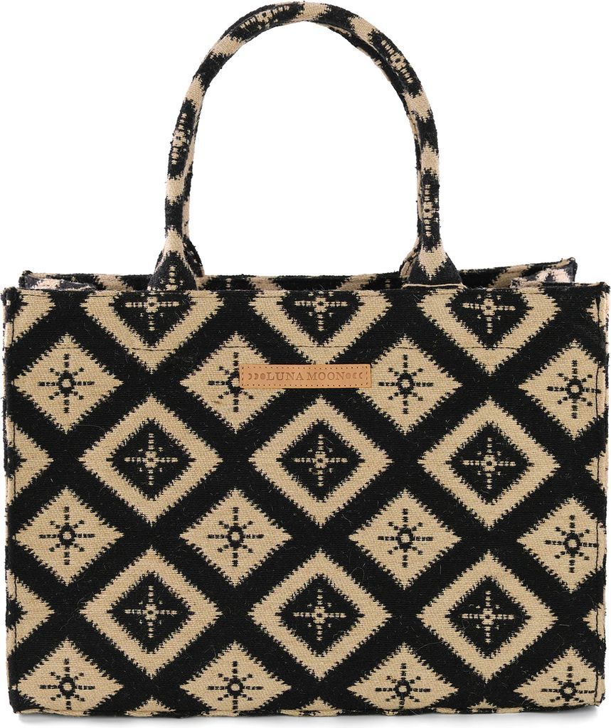 Luna Moon Rue Rivoli Big Tote Black