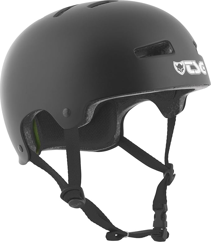 TSG Evolution Skaterhjelm Satin Sort