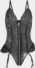 TAYLOR PLANET CROTCHLESS - Body / Bodystocking - black