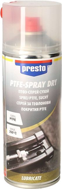 Presto universalschmierstoff 279911 ptfe spray trocken Multiöl 0.4L