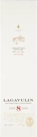 Lagavulin Single Malt Scotch Whisky 8 år På lager i butik