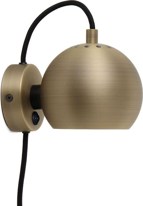 Frandsen Ball Antique Brass Vægarmatur ∅ 12cm
