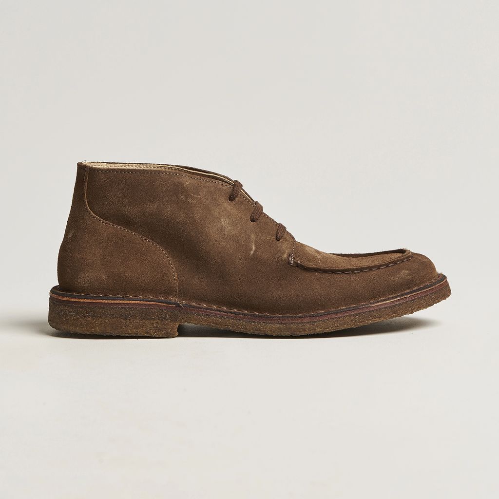 Astorflex Deukeflex Chukka Boot - Dark Khaki Suede