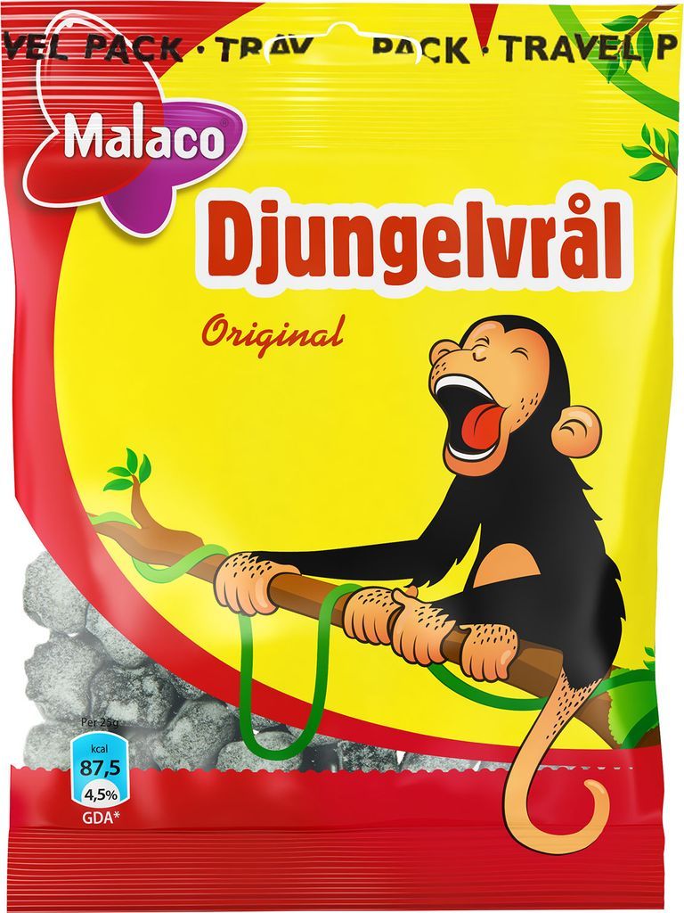 Malaco Djungelvrål Original 450 g