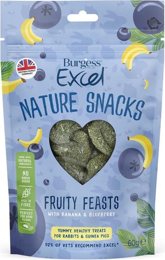 Burgess Excel Fruity Feasts 60g