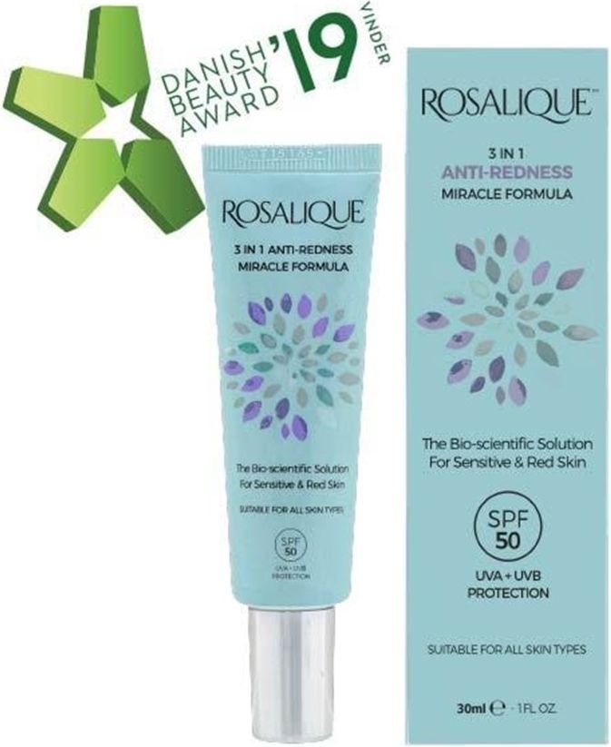 rosalique 3-in-1 anti-redness cream spf50