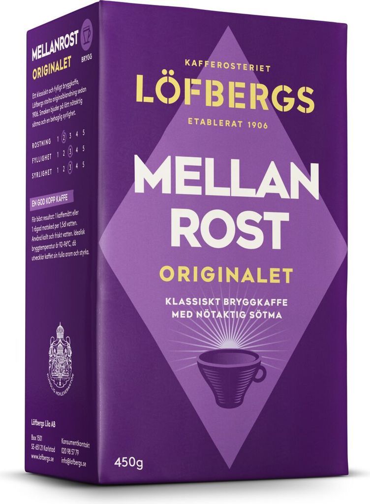 Mellanrost Originalet Bryggkaffe