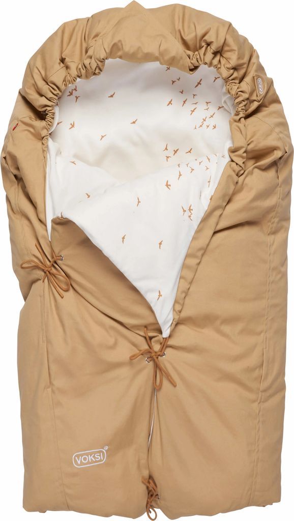 voksi® classic+ mini kørepose mini warm beige flying