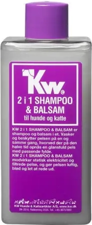 200 ml KW 2-i-1 shampoo og balsam
